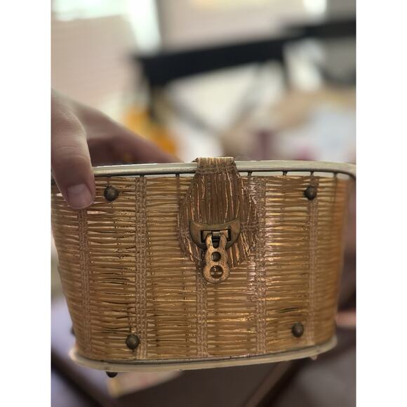 Vintage 1950s Saks Dorset Rex Lucite Purse Coquette Statement Rare - Picture 7 of 9